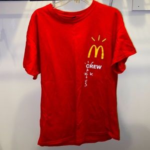 Cactus Jack Crew McDonald’s Tshirt